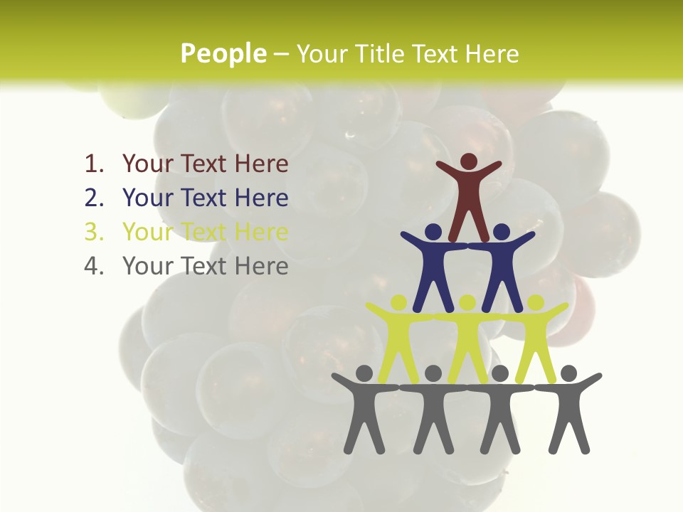 Drink Plant Red PowerPoint Template