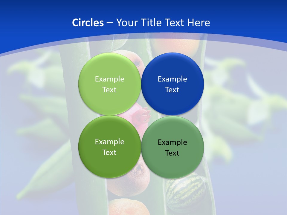 Leaves Health Water Melon PowerPoint Template