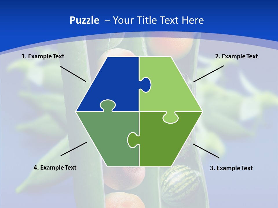 Leaves Health Water Melon PowerPoint Template