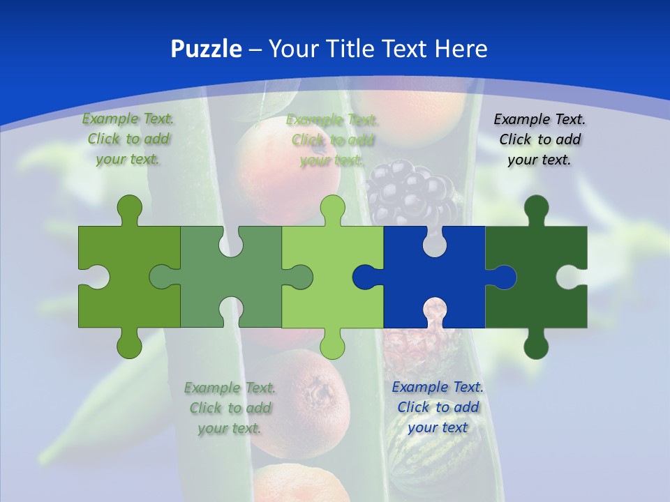 Leaves Health Water Melon PowerPoint Template