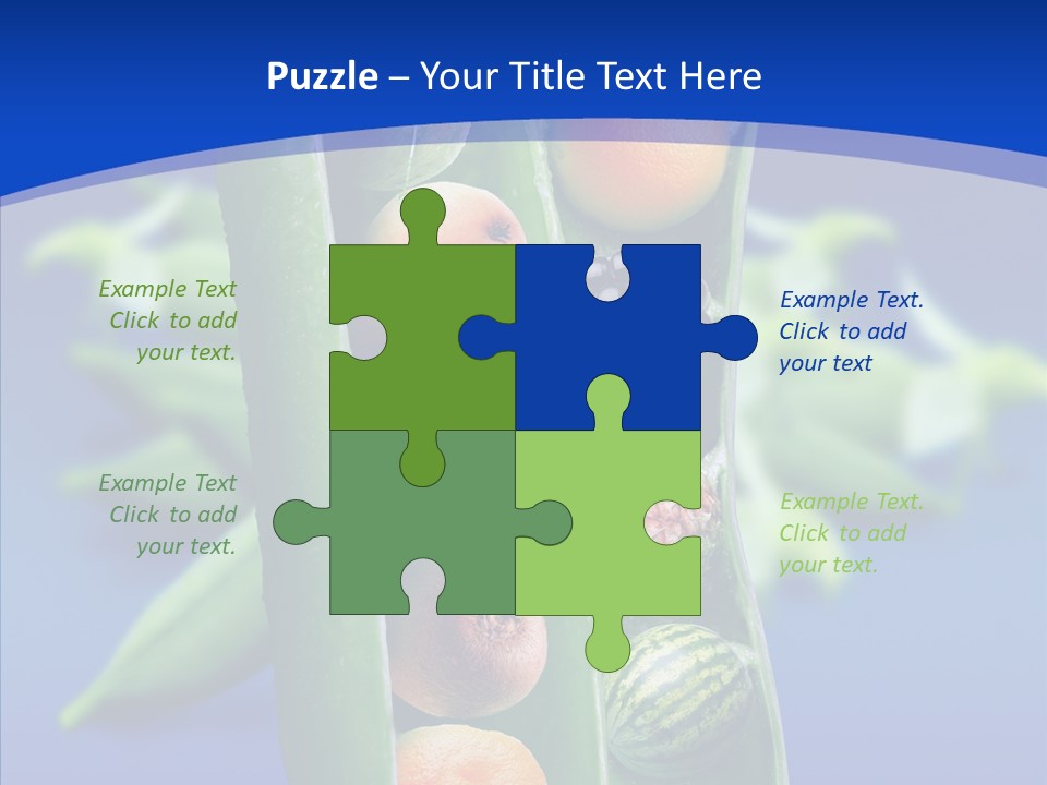 Leaves Health Water Melon PowerPoint Template