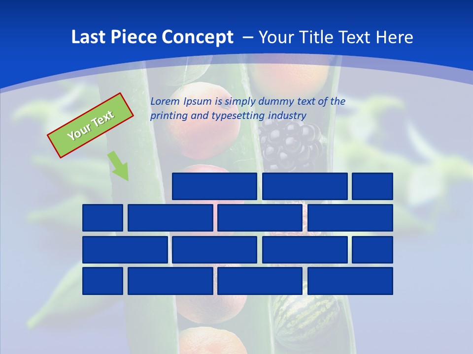 Leaves Health Water Melon PowerPoint Template