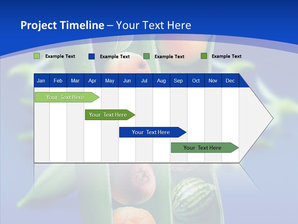 Leaves Health Water Melon PowerPoint Template