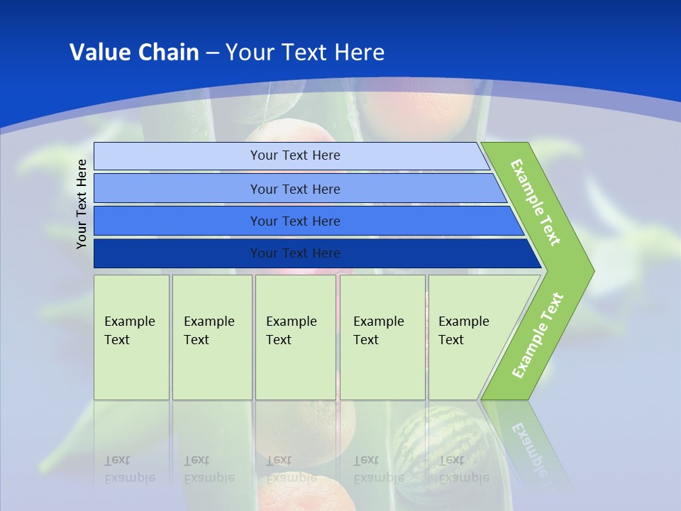 Leaves Health Water Melon PowerPoint Template