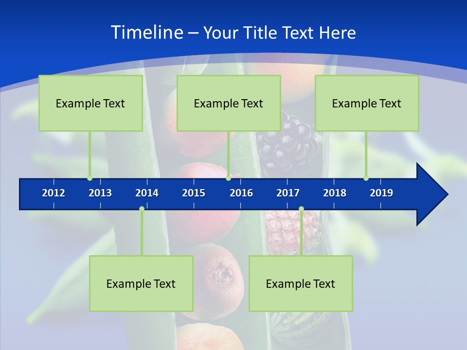 Leaves Health Water Melon PowerPoint Template