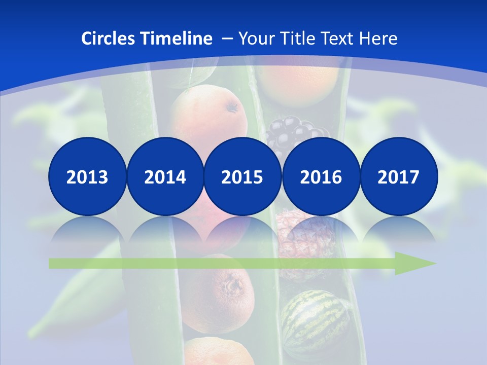 Leaves Health Water Melon PowerPoint Template