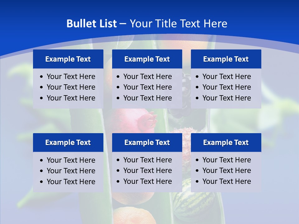 Leaves Health Water Melon PowerPoint Template