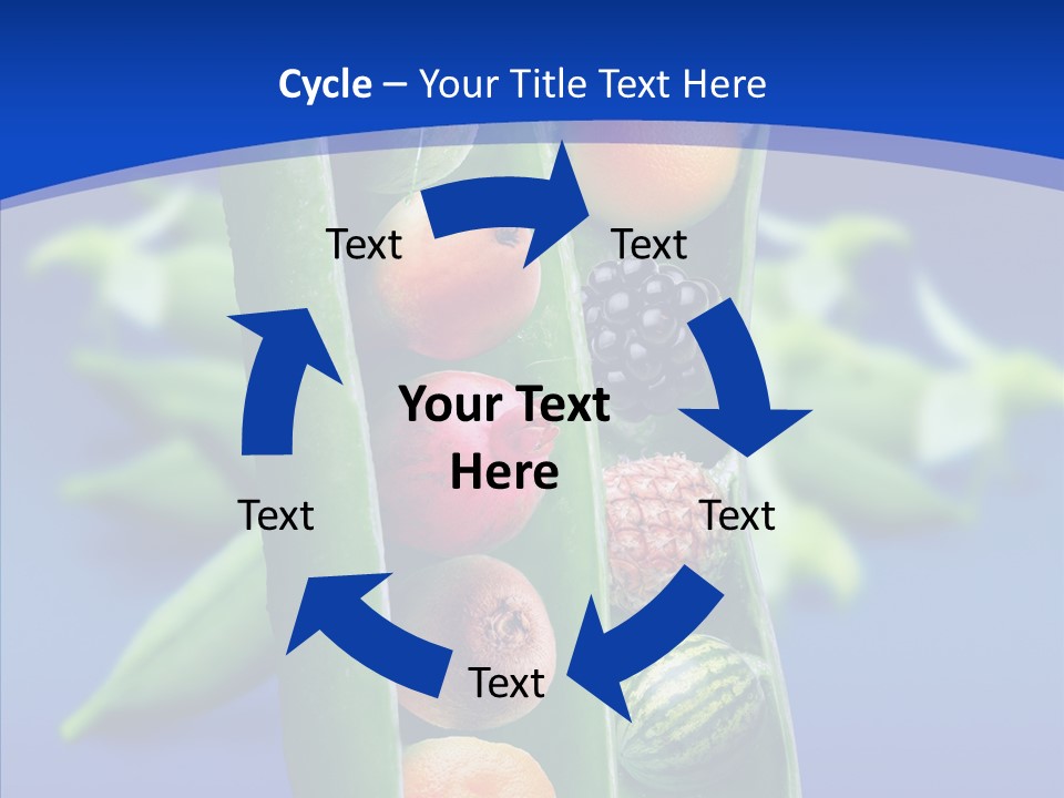 Leaves Health Water Melon PowerPoint Template