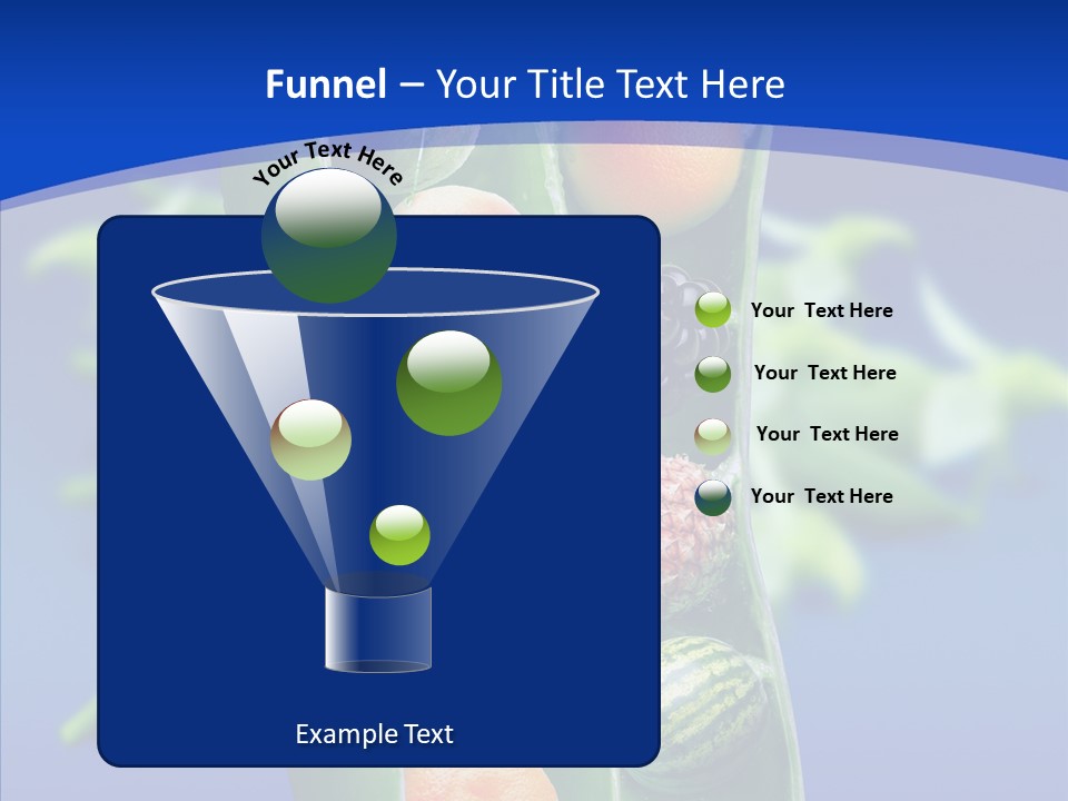 Leaves Health Water Melon PowerPoint Template