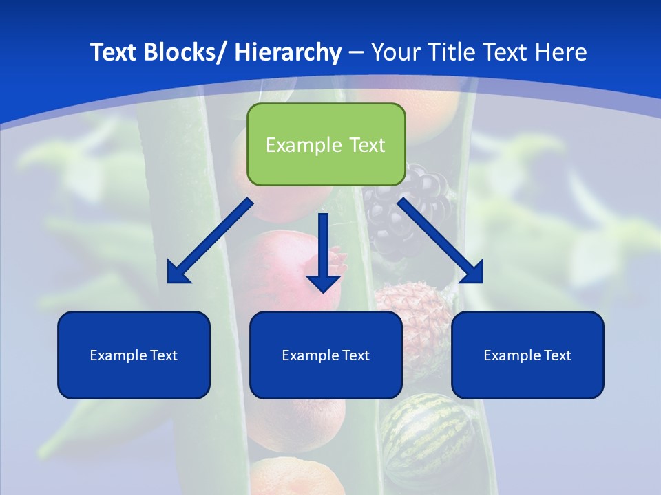 Leaves Health Water Melon PowerPoint Template