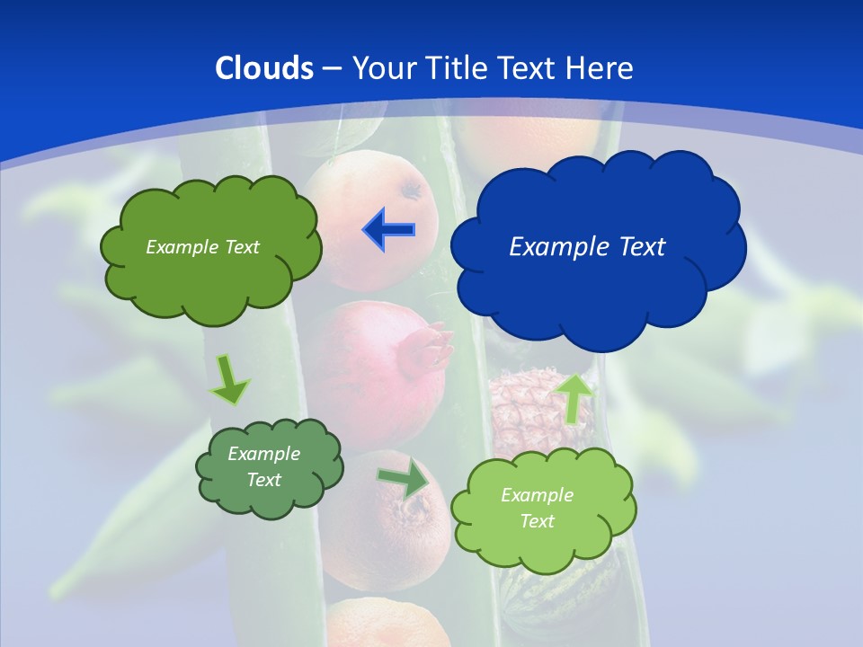 Leaves Health Water Melon PowerPoint Template