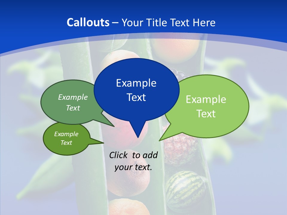 Leaves Health Water Melon PowerPoint Template