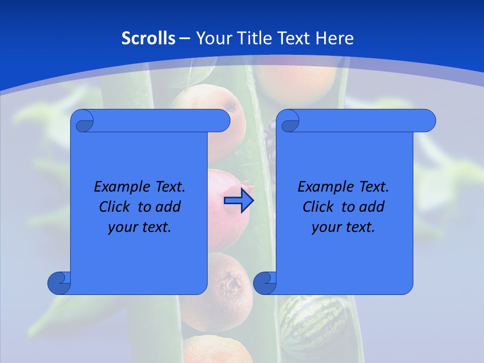 Leaves Health Water Melon PowerPoint Template