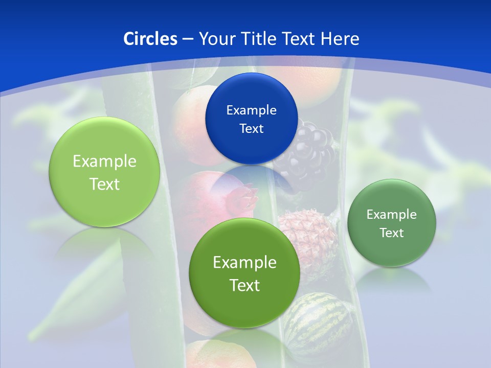 Leaves Health Water Melon PowerPoint Template