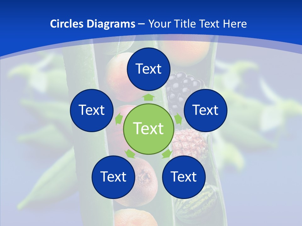 Leaves Health Water Melon PowerPoint Template