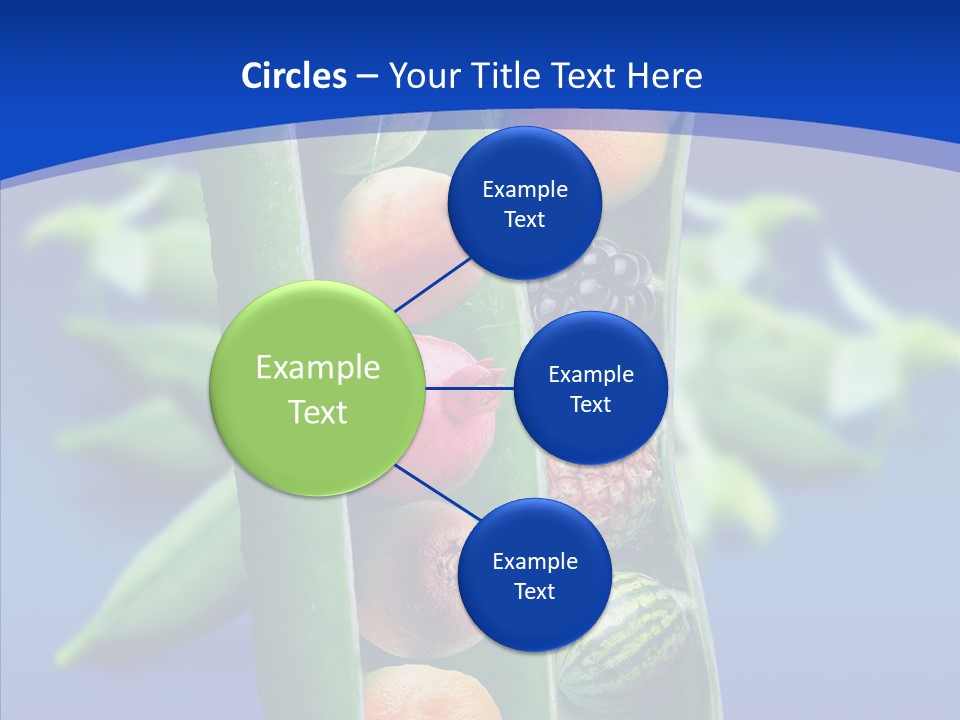 Leaves Health Water Melon PowerPoint Template