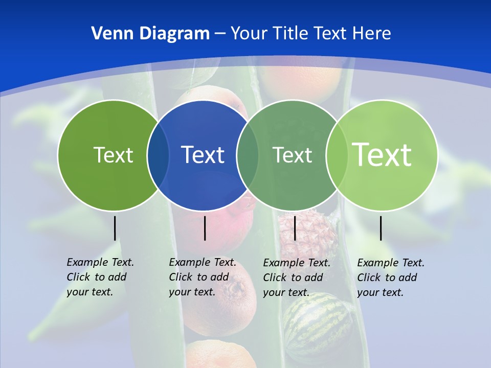 Leaves Health Water Melon PowerPoint Template