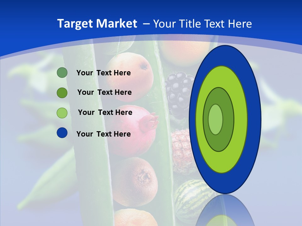 Leaves Health Water Melon PowerPoint Template