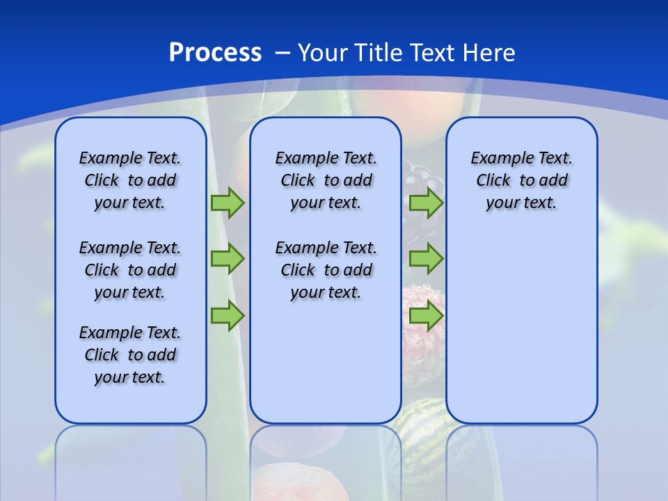Leaves Health Water Melon PowerPoint Template