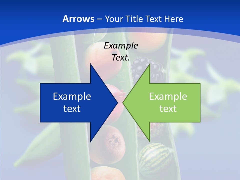 Leaves Health Water Melon PowerPoint Template