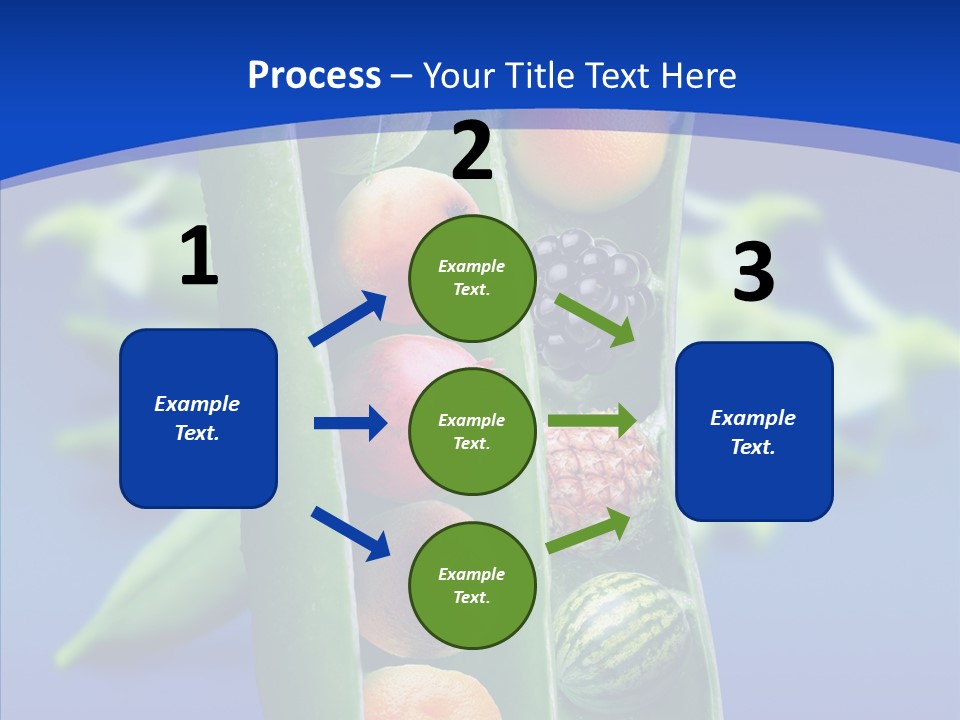 Leaves Health Water Melon PowerPoint Template