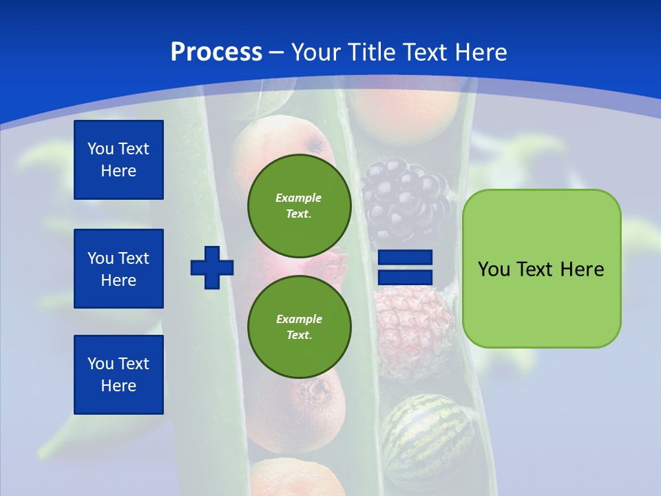 Leaves Health Water Melon PowerPoint Template