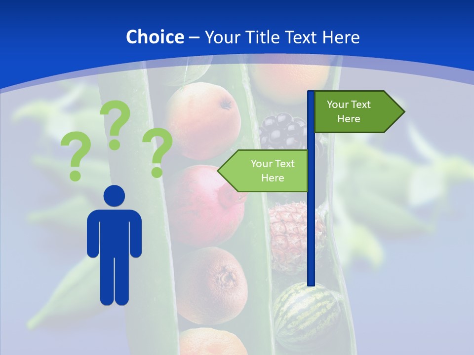 Leaves Health Water Melon PowerPoint Template