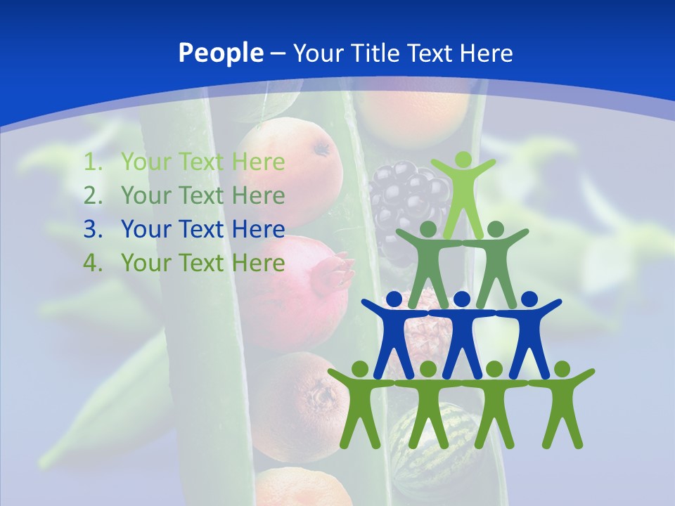 Leaves Health Water Melon PowerPoint Template