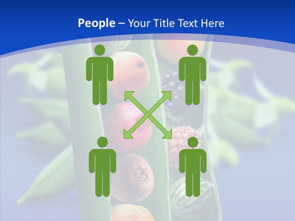 Leaves Health Water Melon PowerPoint Template