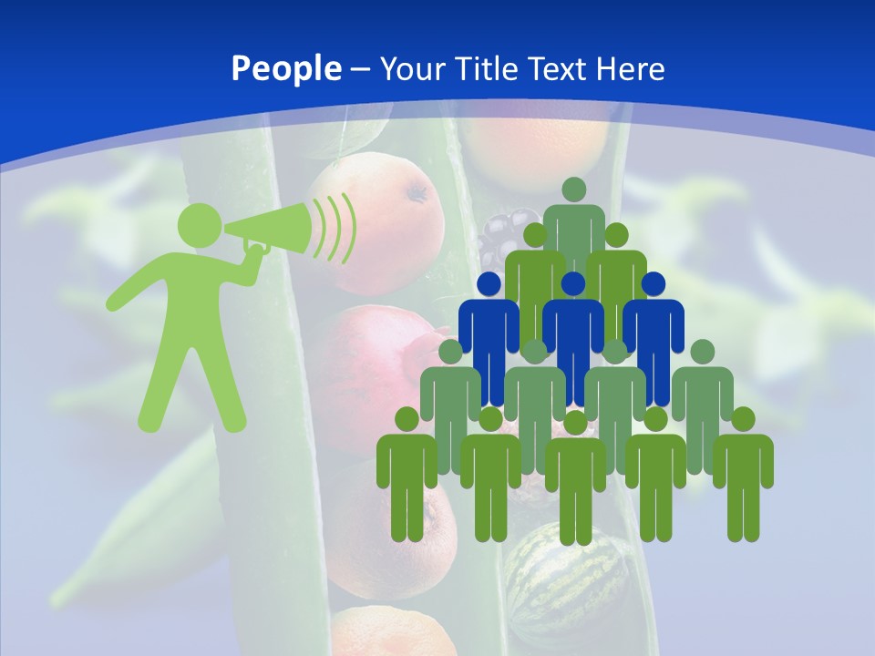 Leaves Health Water Melon PowerPoint Template