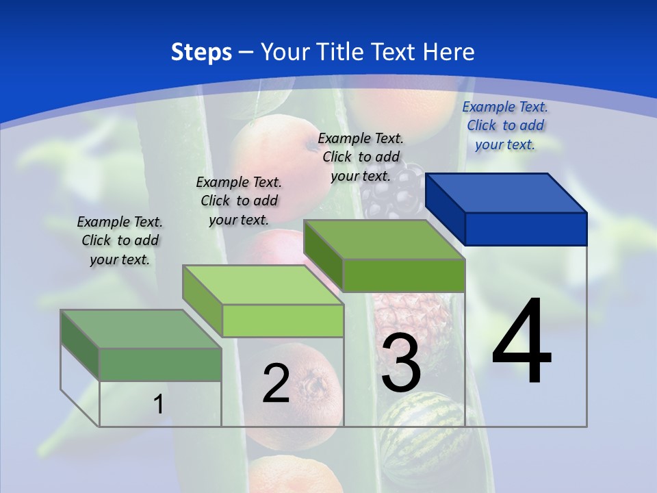 Leaves Health Water Melon PowerPoint Template