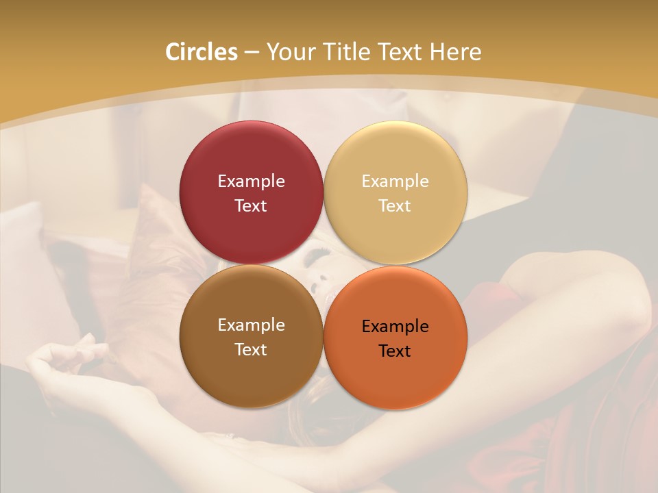 Nap Lady Sleep PowerPoint Template