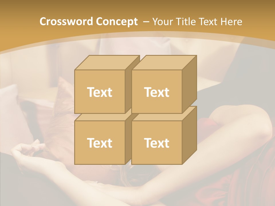 Nap Lady Sleep PowerPoint Template