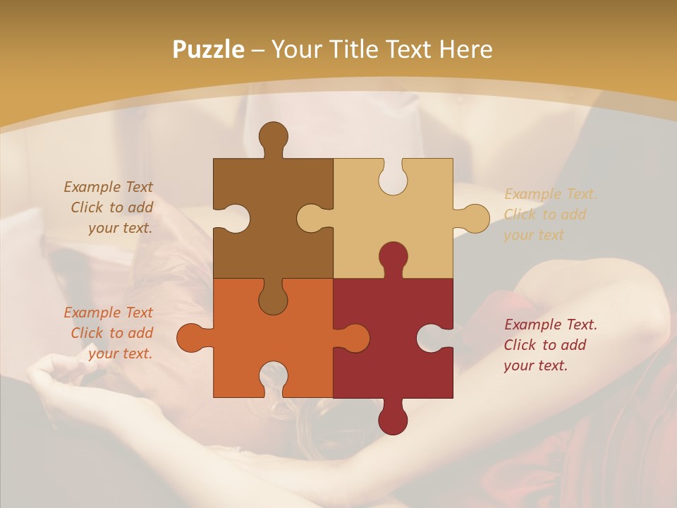 Nap Lady Sleep PowerPoint Template