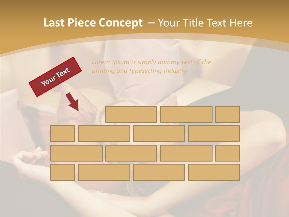 Nap Lady Sleep PowerPoint Template