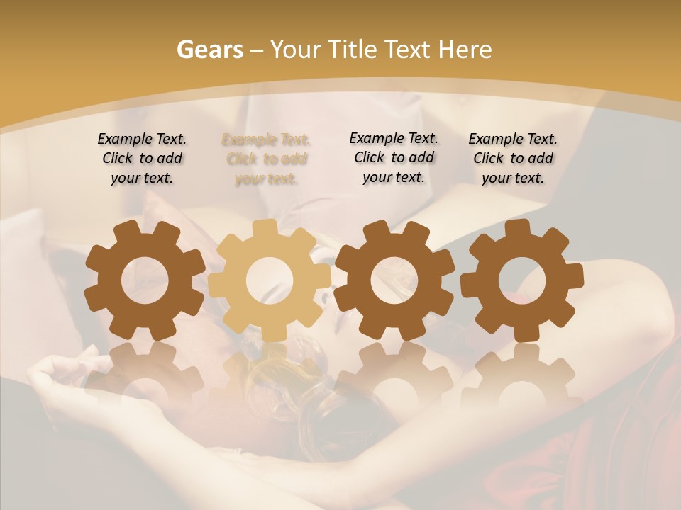 Nap Lady Sleep PowerPoint Template