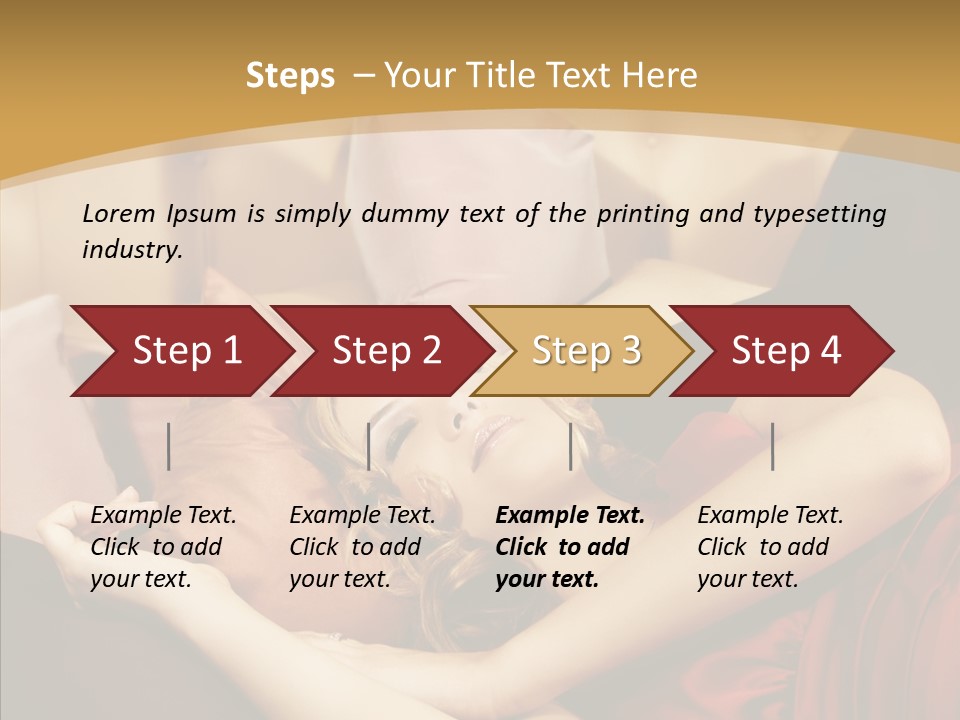 Nap Lady Sleep PowerPoint Template