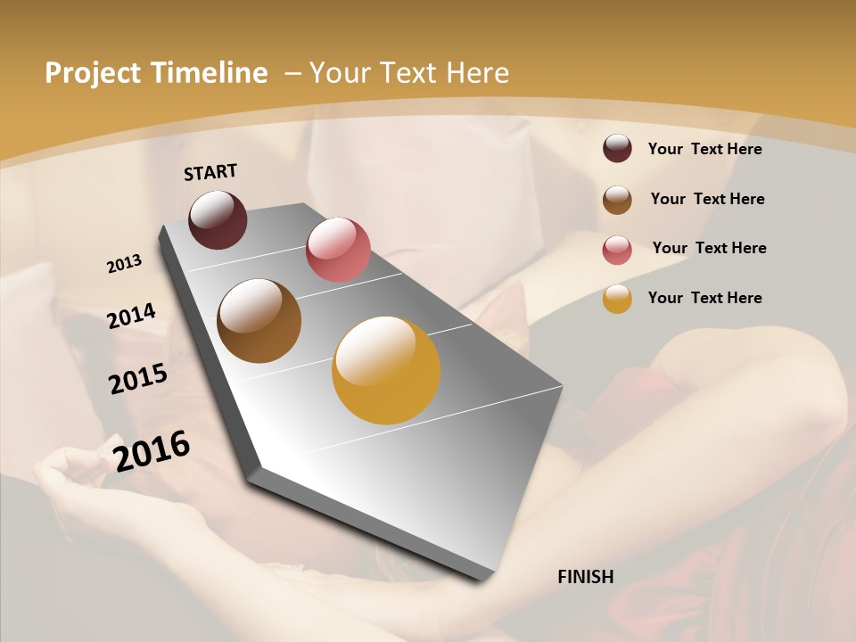 Nap Lady Sleep PowerPoint Template