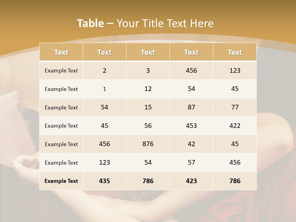 Nap Lady Sleep PowerPoint Template