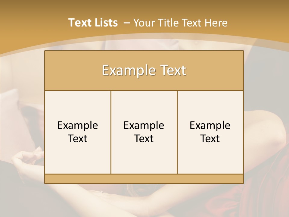 Nap Lady Sleep PowerPoint Template