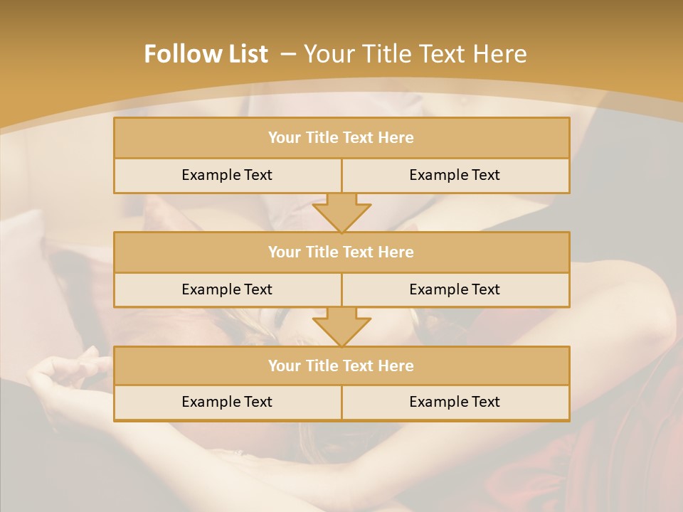 Nap Lady Sleep PowerPoint Template