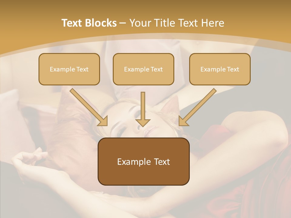 Nap Lady Sleep PowerPoint Template