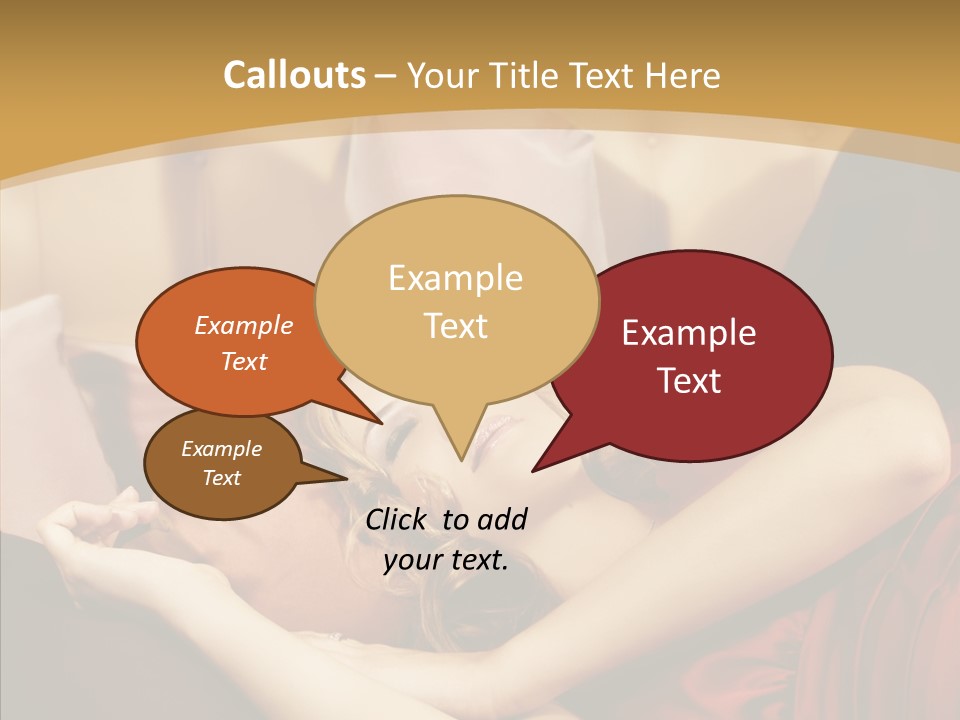 Nap Lady Sleep PowerPoint Template