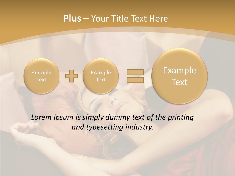 Nap Lady Sleep PowerPoint Template