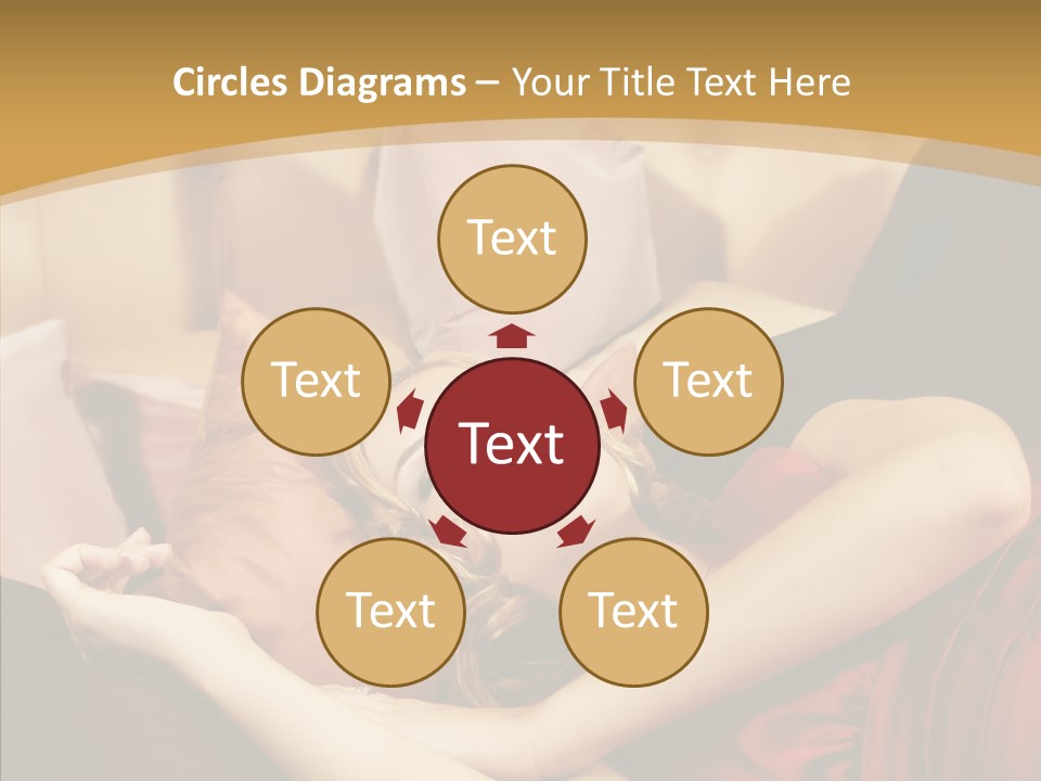 Nap Lady Sleep PowerPoint Template