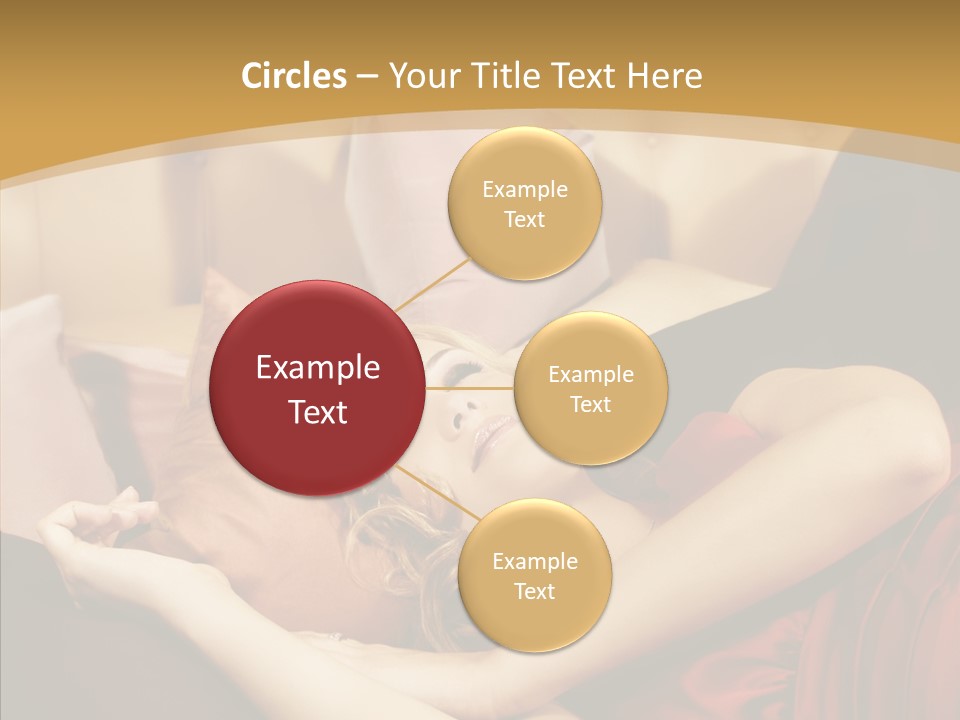 Nap Lady Sleep PowerPoint Template