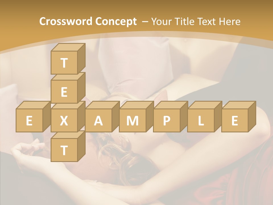 Nap Lady Sleep PowerPoint Template