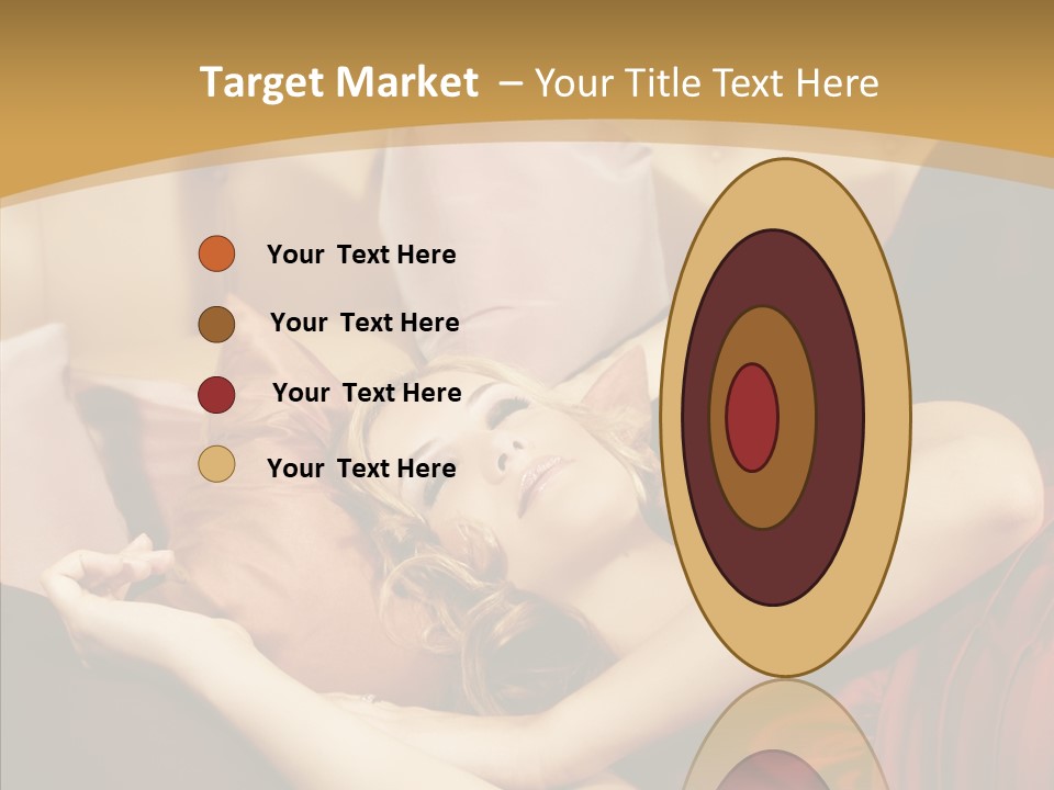 Nap Lady Sleep PowerPoint Template