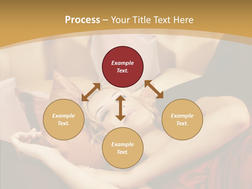 Nap Lady Sleep PowerPoint Template