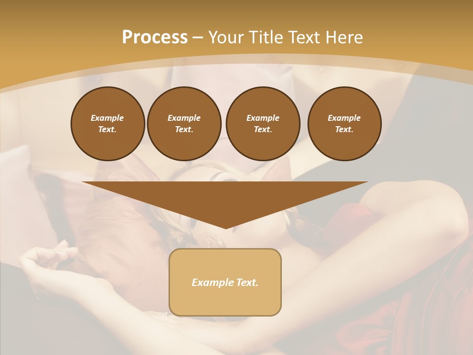 Nap Lady Sleep PowerPoint Template